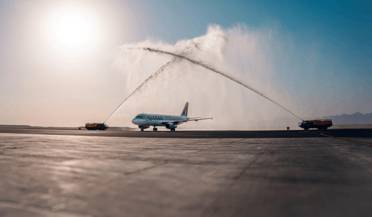 Qatar Airways Lands Inaugural Flight in Hail, Saudi Arabia